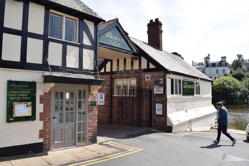 The Boathouse Inn & Riverside Rooms Chester Buitenkant foto